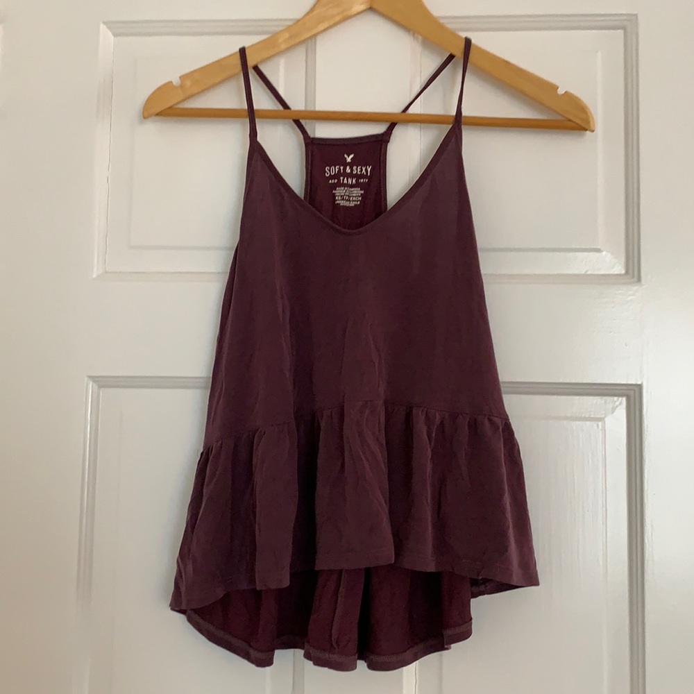 AE purple soft & sexy tank